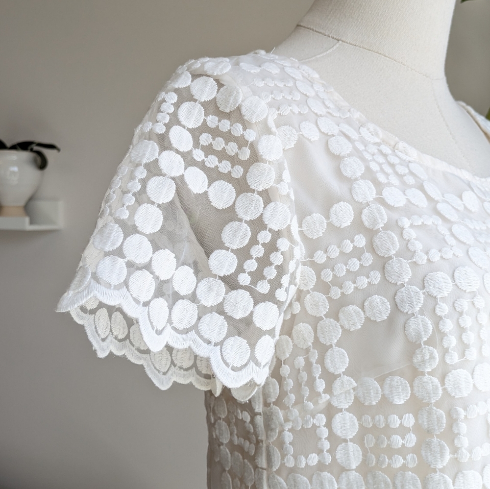 Leifsdottir Anthropologie Embroidered Top - Picture 5 of 11